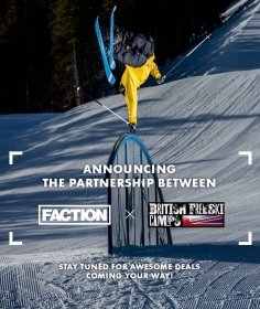 British Freeski Camps Partner FACTION SKI’s